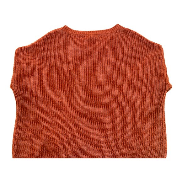 Fall, Burnt Orange Forever 21 Sweater - Picture 2 of 5